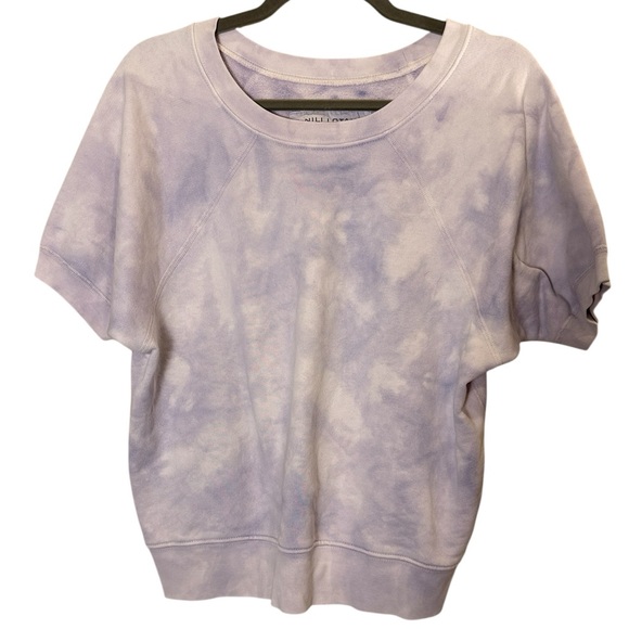 Nili Lotan Tops - Nili Lotan Ciara Women’s Lavender Tie-Dye Cotton Sweatshirt Sz XS